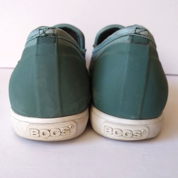 Bogs Womens 8 Kicker Slip On Shoes Breathable Perforated Comfort Jade Green - Picture 6 of 11